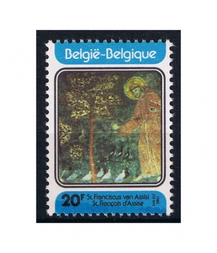 Belgien 2122 ** 800. Geburtstag des hl. Franz von Assisi