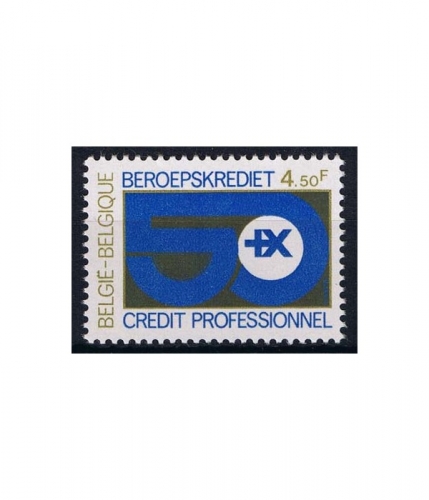 Belgien 1990 ** 50 Jahre Nationale Berufs-Kreditbank