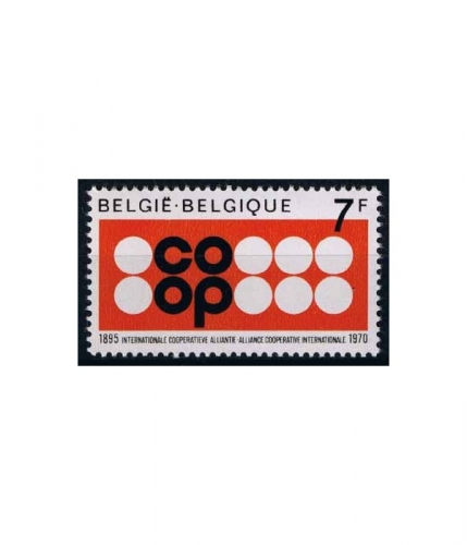 Belgien 1595 ** 75 Jahre Alliance Coopérative Internationale