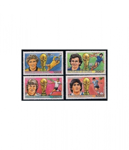 Guinea 1134/37 ** Endrundenspiele der Fußballweltmeisterschaft, Mexiko