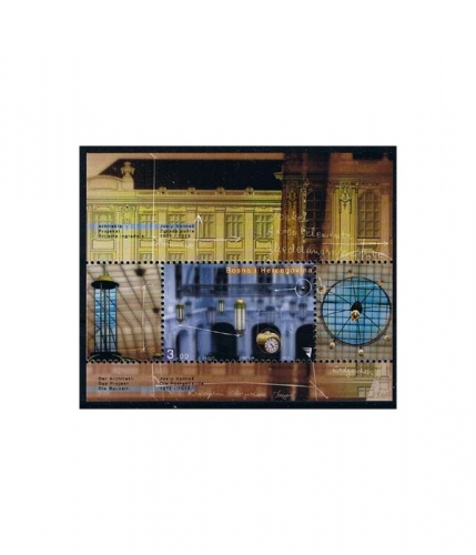 Bosnien-Herzeg. Block 21 ** Architektonisches Erbe