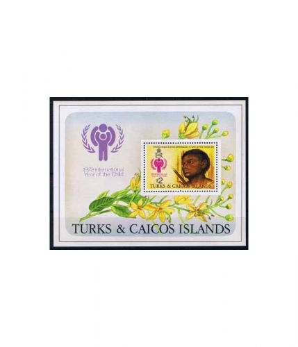 Turks- und Caicos-Inseln Block 15 ** Internationales Jahr des Kindes