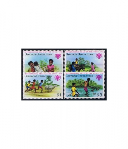 Grenada - Grenadines 325/28 ** Internationales Jahr des Kindes