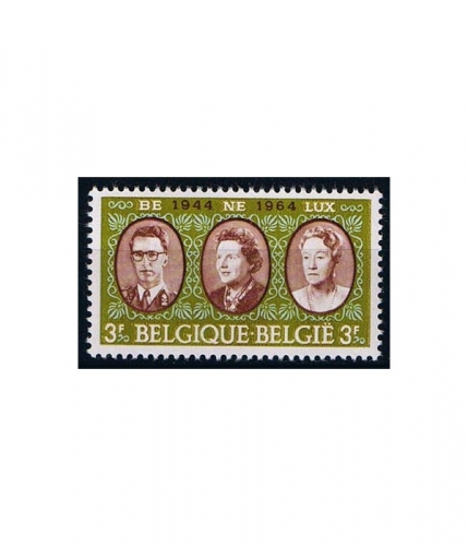 Belgien 1366 ** 20 Jahre Zollunion "BENELUX"