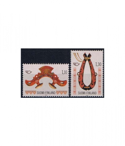 Finnland 871/72 ** NORDEN: Handwerkskunst