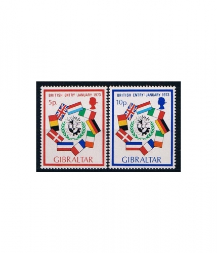 Gibraltar 297/98 ** Aufnahme Großbritanniens in die Europäische Gemeinschaft
