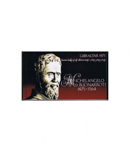 Gibraltar MH 2 ** 500. Geburtstag von Michelangelo Buonarroti
