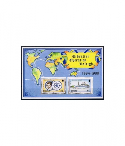 Gibraltar Block 11 ** Forschung- und Entdeckungsfahrt "Operation Raleigh"