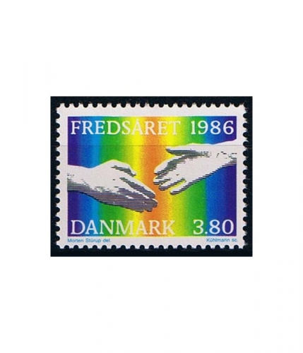 Dänemark 866 ** Internationales Jahr des Friedens