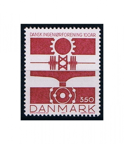 Dänemark 1022 ** 100 Jahre Dänischer Ingenieurverein