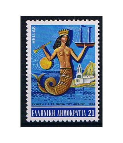 Griechenland 1478 ** Ausstellung "Ägäische Inseln" Rhodos