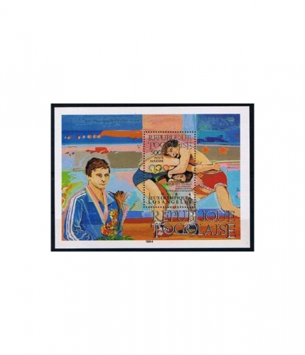 Togo Block 251 ** Olympische Medaillengewinner