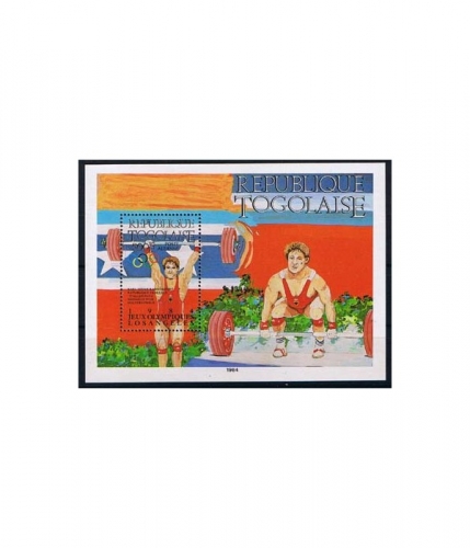 Togo Block 252 ** Olympische Medaillengewinner