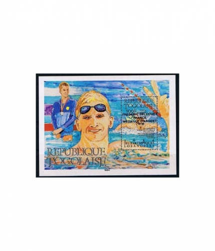 Togo Block 272 ** Medaillengewinner der Olympischen Sommerspiele 1984