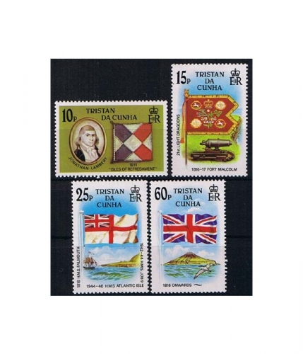 Tristan da Cunha 390/93 ** Flaggen