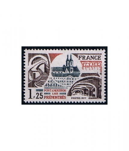 Frankreich 2047 ** Freimarke: Tourismus