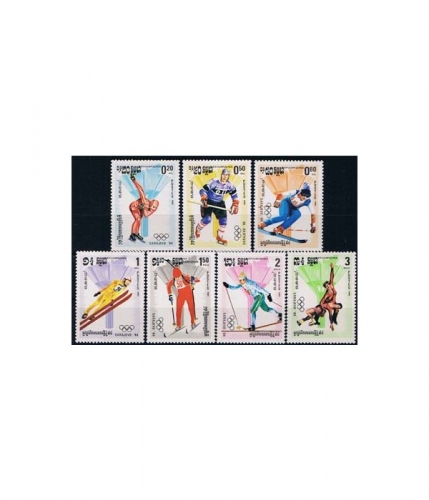 Kambodscha 538/44 ** Olympische Winterspiele