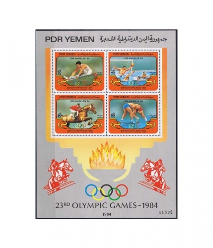 Jemen Süd Block 22 ** Olympische Sommerspiele