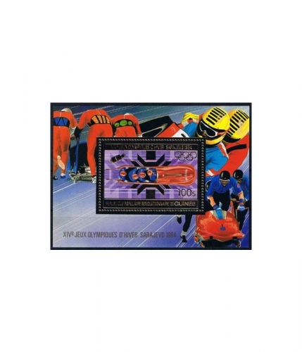 Guinea Block 79 A ** Olympische Winterspiele 1984, Sarajevo