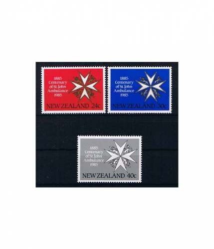 Neuseeland 916/18 ** 100 Jahre Johanniter-Hilfsdienst von Neuseeland