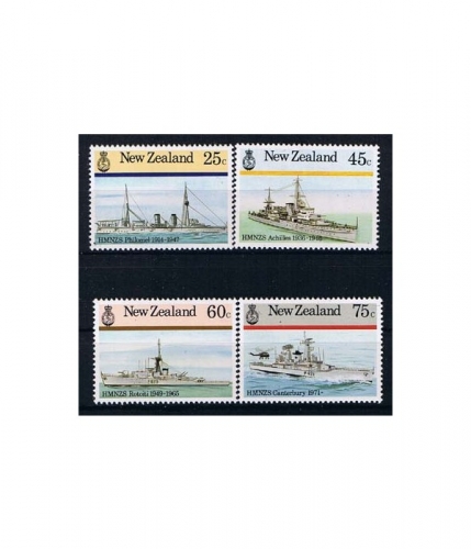 Neuseeland 945/48 ** Militärgeschichte: Marine