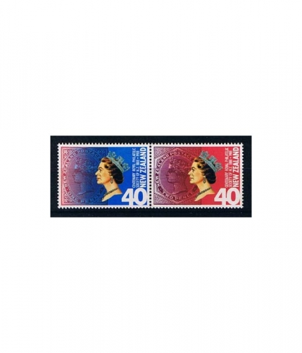 Neuseeland 1014/15 ** 100 Jahre Königliche Philatelistische Gesellschaft