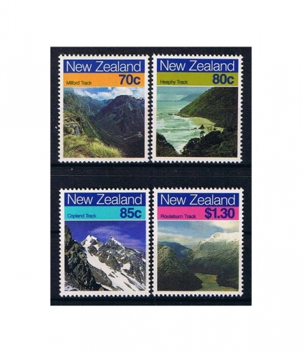 Neuseeland 1028/31 ** Wanderwege