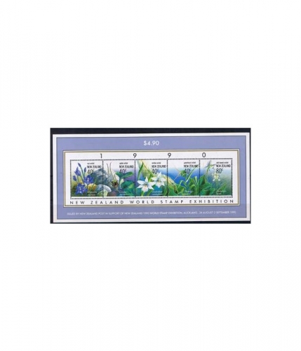 Neuseeland Block 23 A ** Internationale Briefmarkenausstellung NEW ZEALAND 90