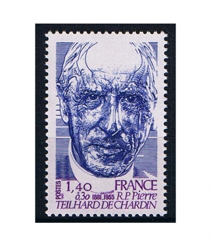Frankreich 2264 ** 100. Geburtstag von Pierre Teilhard de Cardin
