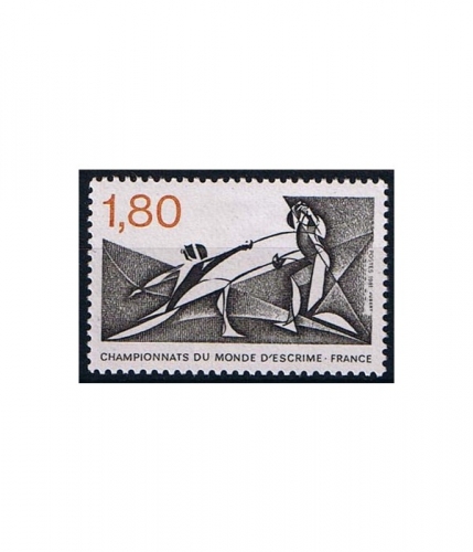 Frankreich 2273 ** Weltmeisterschaften im Fechten