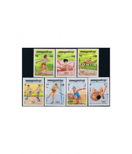 Kambodscha 568/74 ** Olympische Sommerspiele
