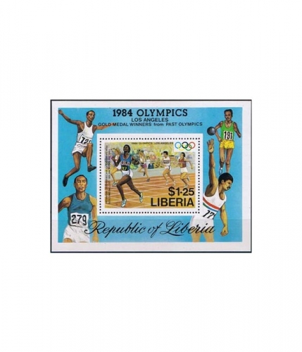Liberia Block 108 ** Olympische Sommerspiele