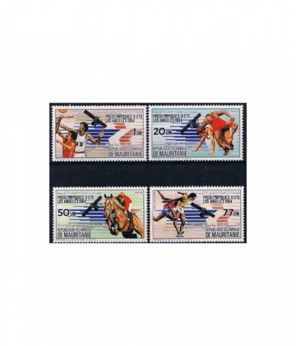 Mauretanien 801/04 ** Olympische Sommerspiele 1984