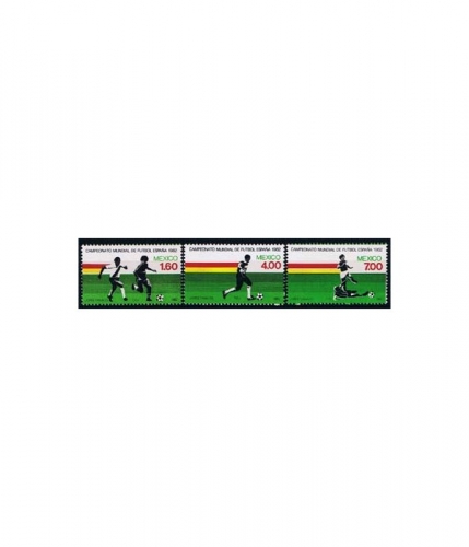Mexiko 1825/27 ** Fußballweltmeisterschaft in Spanien