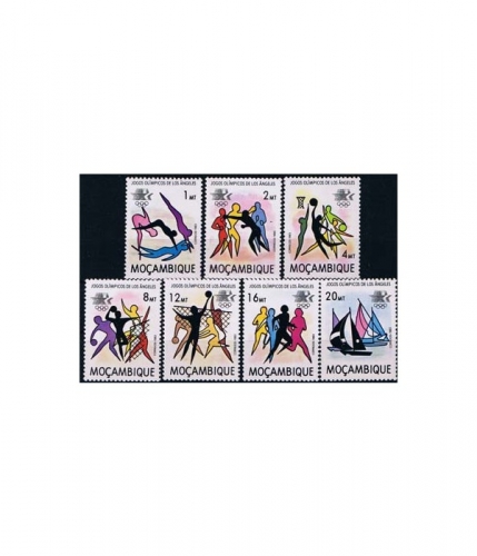 Mocambique 928/34 ** Olympische Sommerspiele 1984