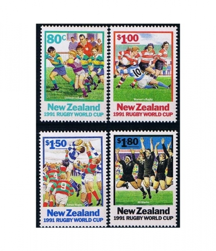 Neuseeland 1197/1200 ** Rugby-Weltpokal