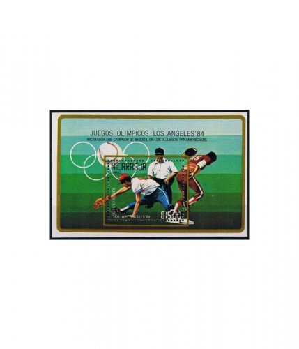 Nicaragua Block 159 ** Olympische Sommerspiele