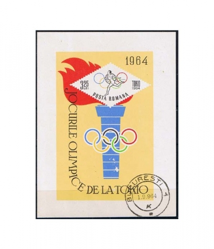 Rumänien Block 58 O Olympische Sommerspiele Tokio