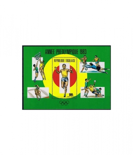 Togo Block 201 ** Olympische Sommerspiele 1984