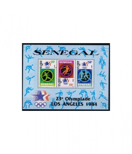 Senegal Block 46 ** Olympische Sommerspiele in Los Angeles