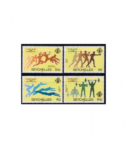 Seychellen 563/66 ** Olympische Sommerspiele in Los Angeles