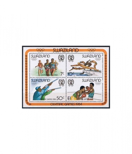 Swaziland Block 10 ** Olympische Sommerspiele