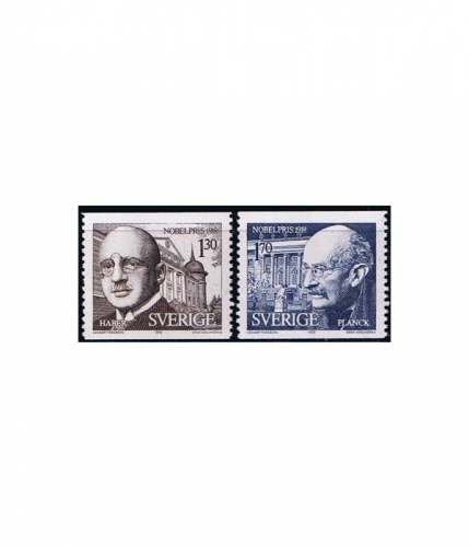 Schweden 1051/52 ** Nobelpreisträger des Jahres 1918