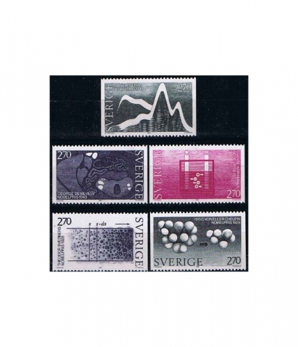 Schweden 1262/66 ** Nobelpreisträger für Chemie