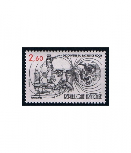 Frankreich 2366 ** 100. Jahrestag der Entdeckung des Tuberkulose-Erregers