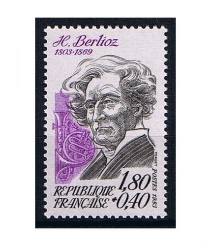 Frankreich 2380 ** 180. Geburtstag von Hector Berlioz