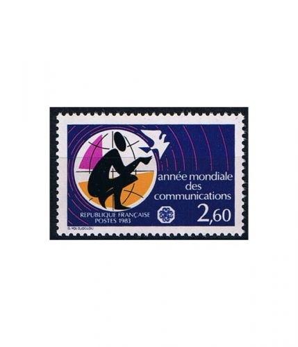 Frankreich 2386 ** Weltkommunikationsjahr