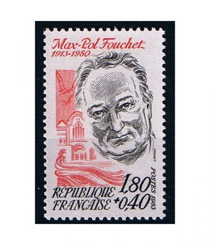 Frankreich 2398 ** 70. Geburtstag von Max-Pol Fluchte