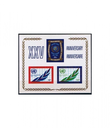 UNO New York Block 5 ** 25 Jahre Vereinte Nationen