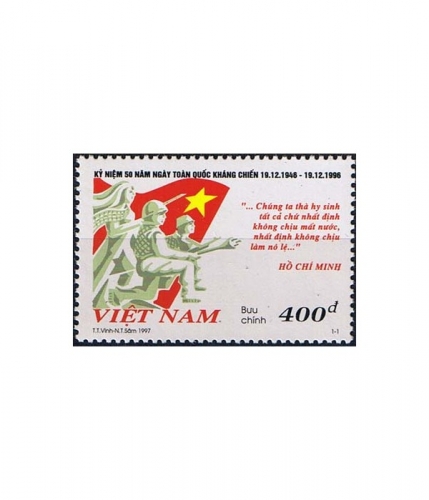 Vietnam 2818 ** 50. Jahrestag des Aufstandes der Vietminh